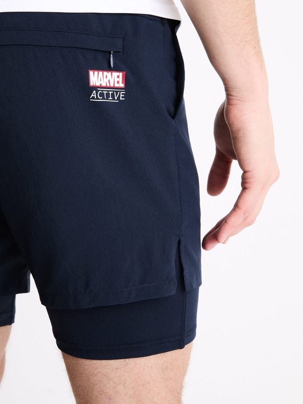 Celio Σκούρο μπλε Celio Marvel Captain America Αθλητικό σορτς