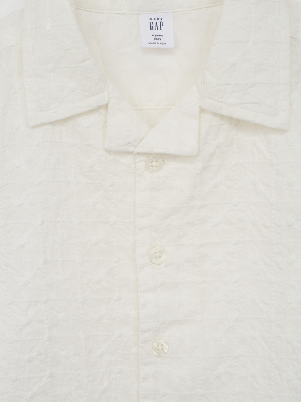 GAP Βρεφικό πουκάμισο με μοτίβο GAP