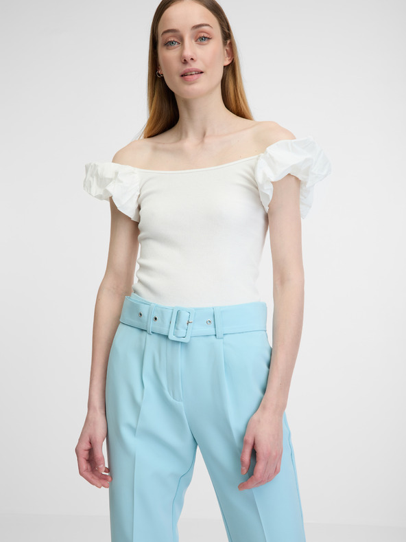 Orsay ORSAY γαλάζιο γυναικείο παντελόνι κρουαζέ ORSAY