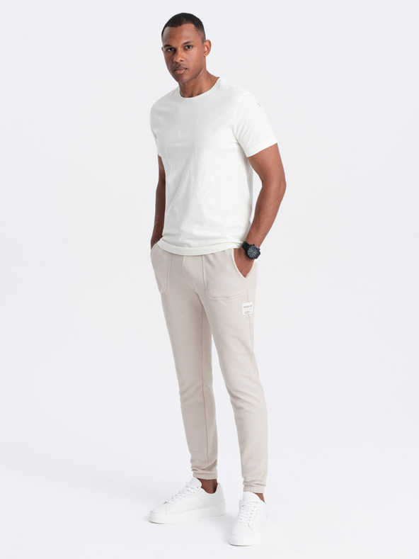 Ombre Clothing Ανδρική μπεζ φόρμα Ombre Clothing