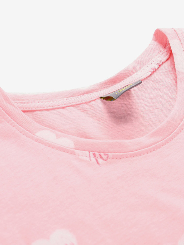 NAX Ροζ φόρεμα για κορίτσια με σχέδιο NAX Eseqo