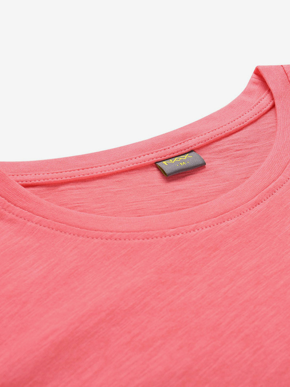 NAX Κόκκινο γυναικείο μπλουζάκι NAX Drawa