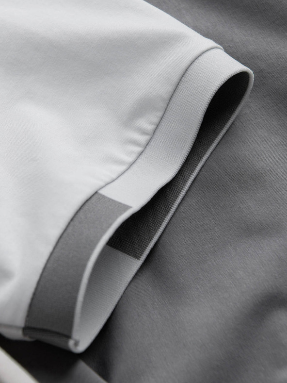 Ombre Clothing Γκρι Ανδρικό T-Shirt Ombre Ρούχα