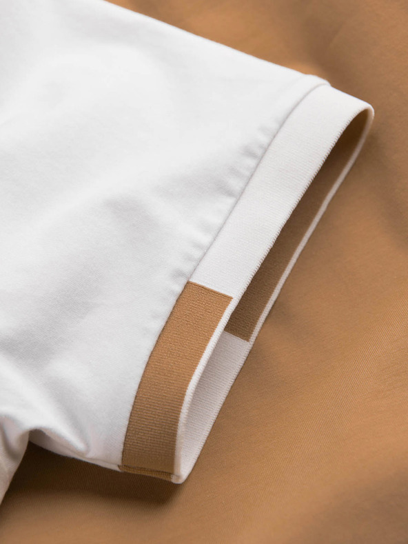 Ombre Clothing Καφέ ανδρικό T-shirt Ombre Clothing