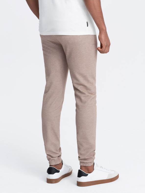 Ombre Clothing Ανοιχτό καφέ ανδρική φόρμα Ombre Clothing