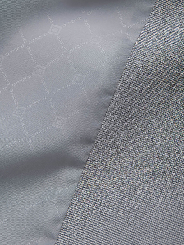 Ombre Clothing Γκρι ανδρικό σακάκι Ombre Clothing