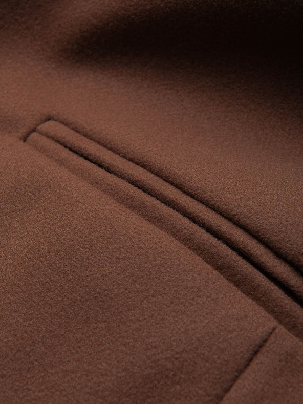 Ombre Clothing Καφέ ανδρικό σακάκι Ombre Clothing