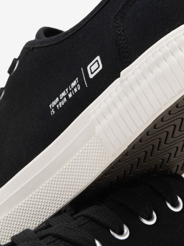 Ombre Clothing Μαύρα ανδρικά βασικά αθλητικά παπούτσια Ombre Clothing Classic
