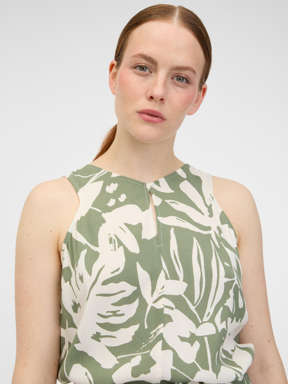 Orsay Χακί γυναικεία μπλούζα ORSAY