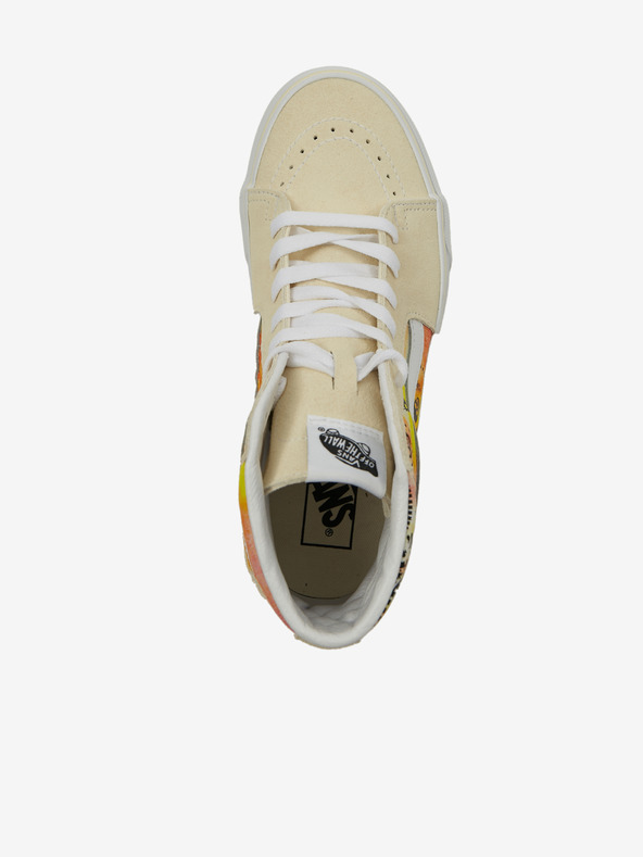 Vans Κρέμα Γυναικεία αθλητικά παπούτσια αστραγάλου Vans Sk8-Hi Orng