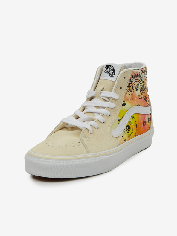 Vans Κρέμα Γυναικεία αθλητικά παπούτσια αστραγάλου Vans Sk8-Hi Orng