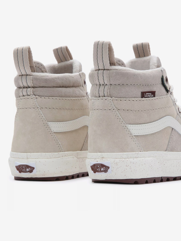 Vans Μπεζ γυναικεία σουέτ αθλητικά παπούτσια αστραγάλου VANS UA SK8-Hi MTE-2