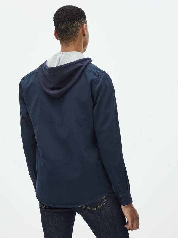 Celio Σκούρο μπλε πουκάμισο Celio Sawork