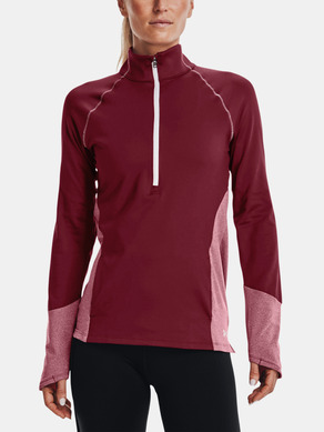 Under Armour UA ColdGear 1/2 Zip-RED Sweatshirt