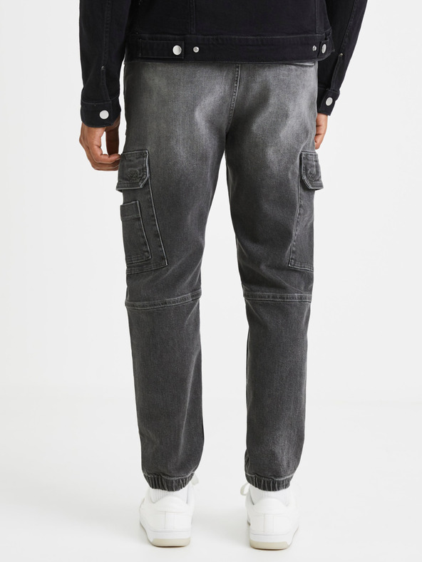 Celio Γκρι ανδρικό τζιν παντελόνι Celio Vojogo