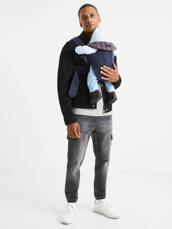 Celio Γκρι ανδρικό τζιν παντελόνι Celio Vojogo