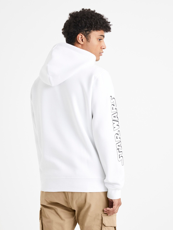 Celio Λευκό ανδρικό φούτερ Celio Star Wars