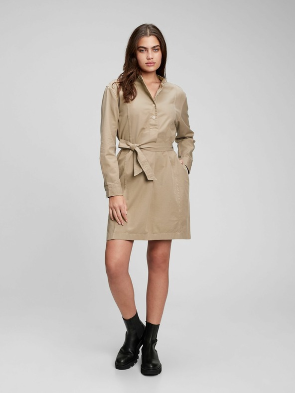 GAP Utility φόρεμα πουκάμισο με τσέπες GAP