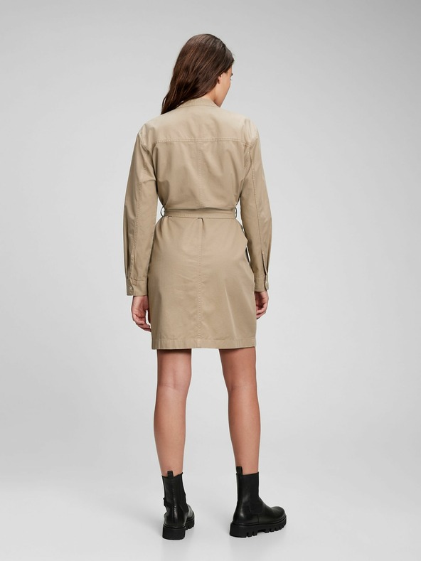 GAP Utility φόρεμα πουκάμισο με τσέπες GAP