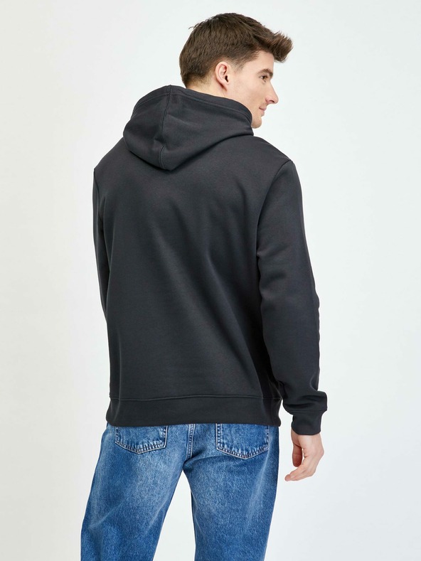 GAP Φούτερ fleece με κουκούλα και λογότυπο Gap GAP