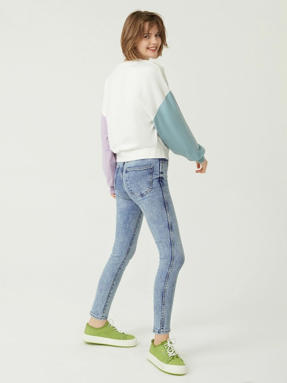 GAP Τζιν slim High Rise Vintage Washwell GAP