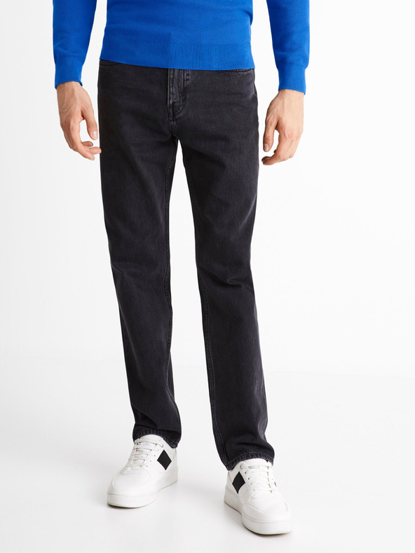 Celio Μαύρο τζιν χαλαρής εφαρμογής Celio C75 Coback4