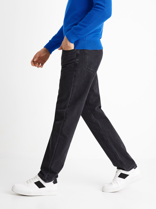 Celio Μαύρο τζιν χαλαρής εφαρμογής Celio C75 Coback4