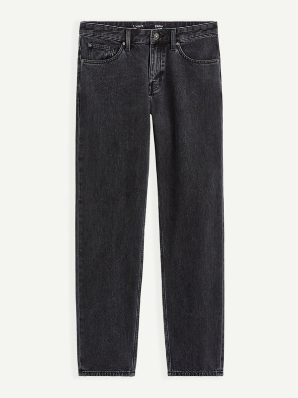 Celio Μαύρο τζιν χαλαρής εφαρμογής Celio C75 Coback4