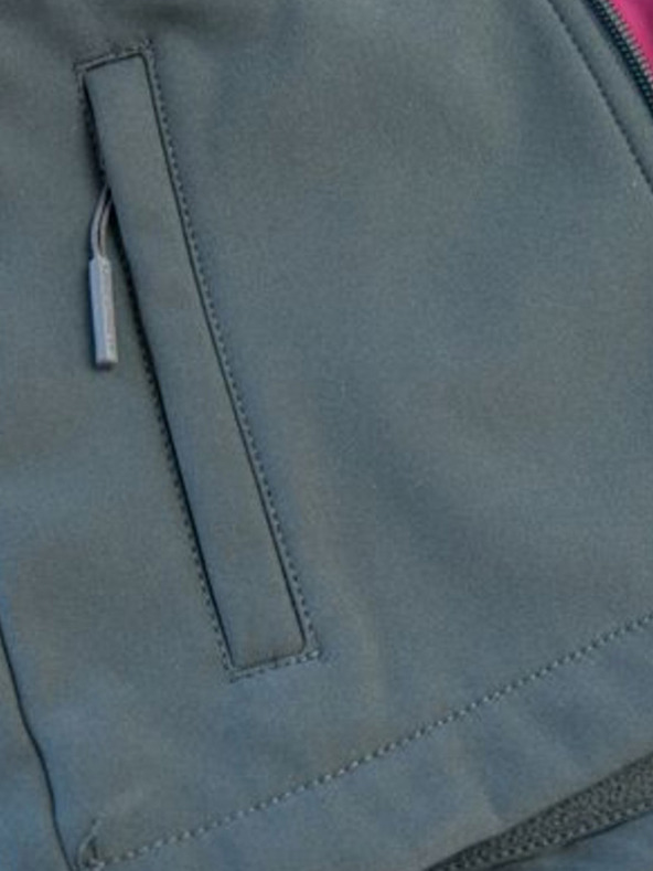 ALPINE PRO Ροζ μπουφάν σκι για κορίτσια ALPINE PRO ZEROMO