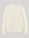 Celio Κρέμα ανδρικό πουλόβερ Celio Cewaffle