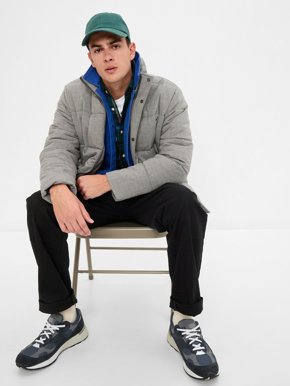 GAP Καπιτονέ μπουφάν με φερμουάρ GAP