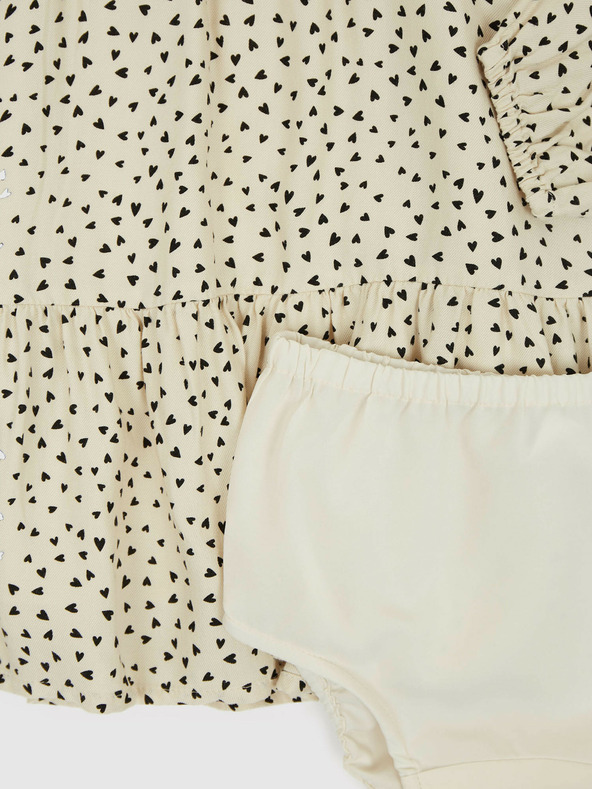 GAP Βρεφικό φόρεμα με βολάν και σχέδια GAP