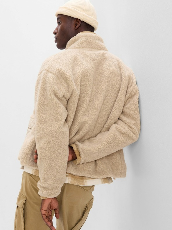 GAP Fleece μπουφάν με φερμουάρ GAP