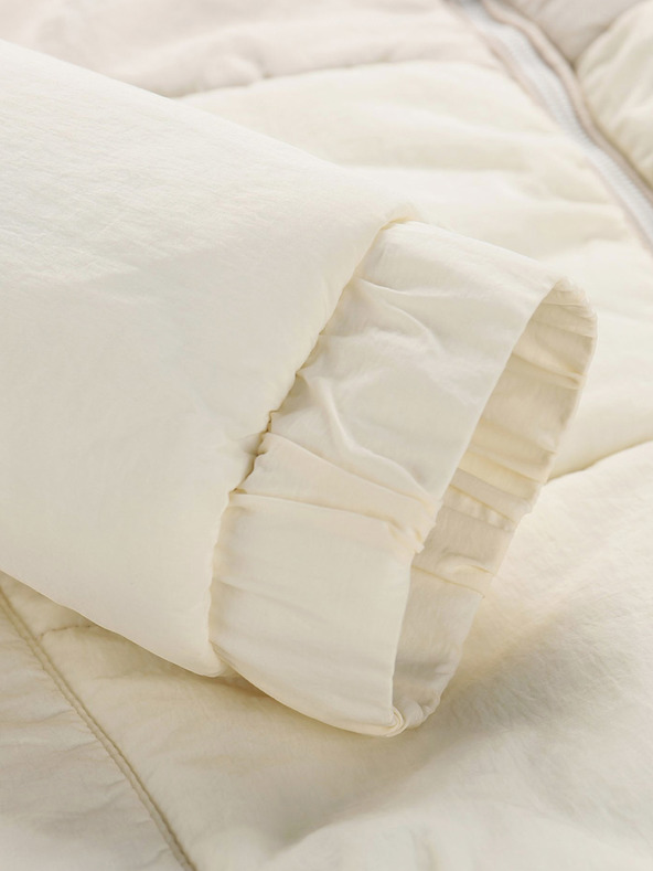 NAX Κρεμ ανδρικό χειμερινό μπουφάν NAX MOREF