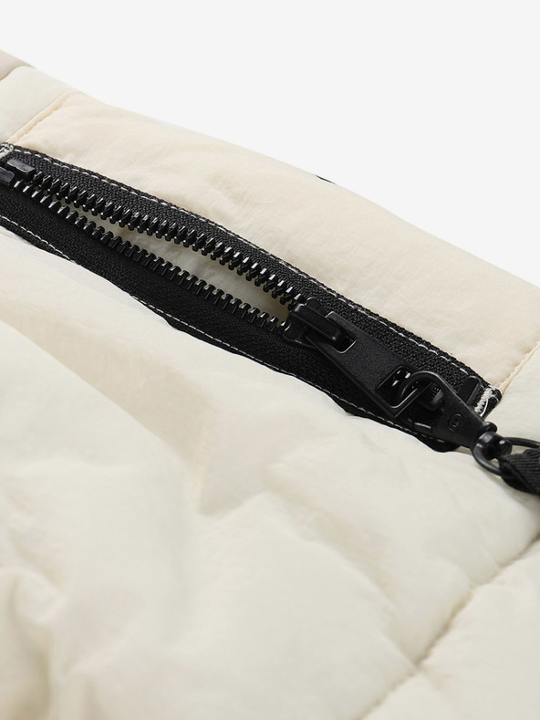 NAX Κρεμ ανδρικό χειμερινό μπουφάν NAX MOREF