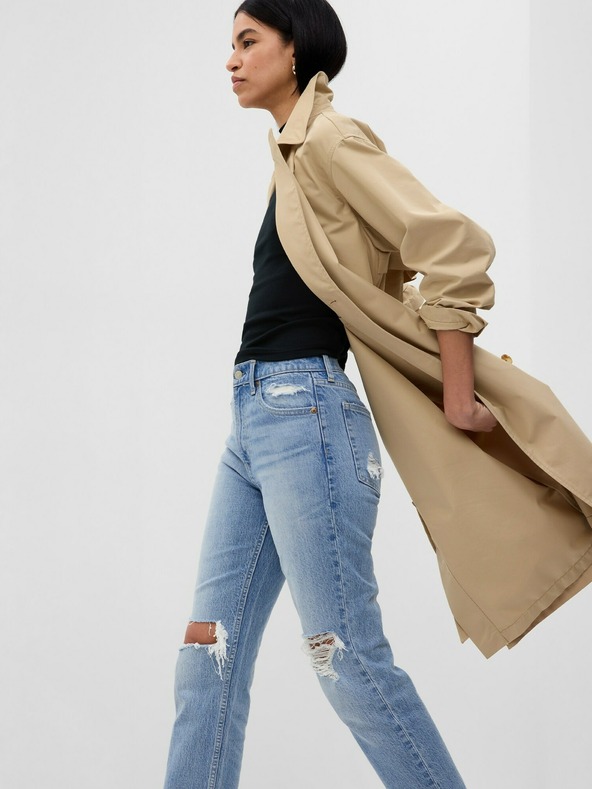 GAP Τζιν straight High Rise Cheeky GAP