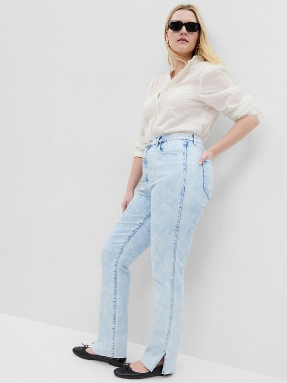 GAP Τζιν slim High Rise Split-Hem Vintage GAP