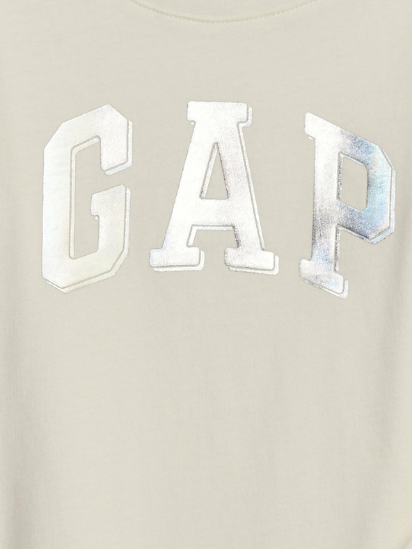 GAP Baby t-shirt με μεταλλικό λογότυπο GAP