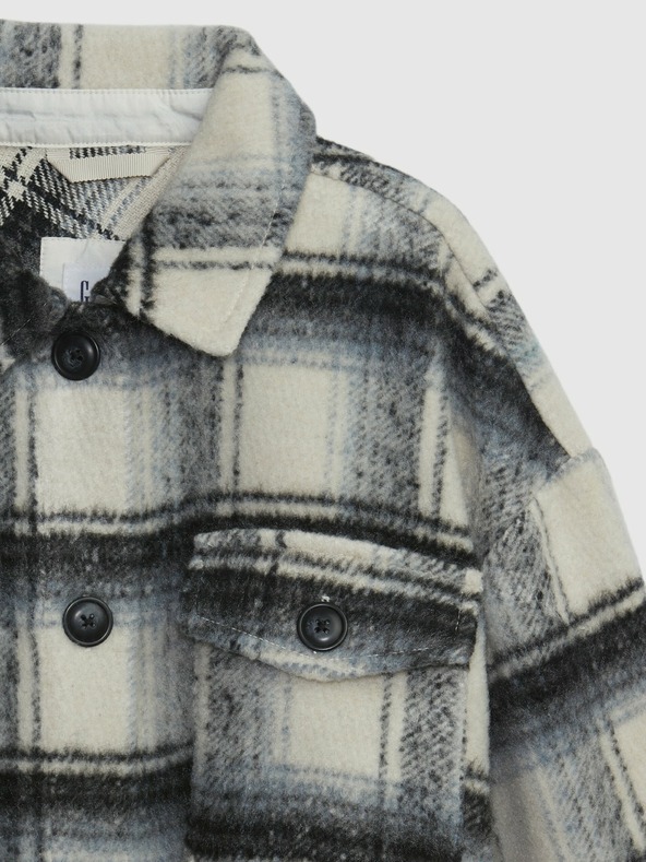 GAP Παιδικό καρό πουκάμισο μπουφάν GAP