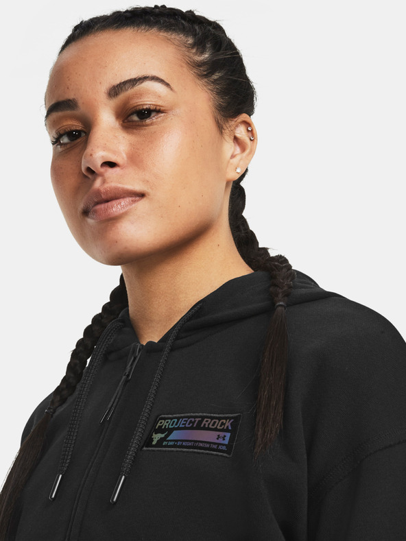 Under Armour Γυναικεία φούτερ Under Armour Pjt Rck HW Terry FZ Q4