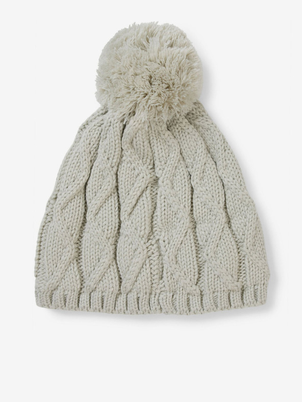 O'Neill O'Neill Nora μπεζ γυναικείος χειμερινός σκούφος με φούντες