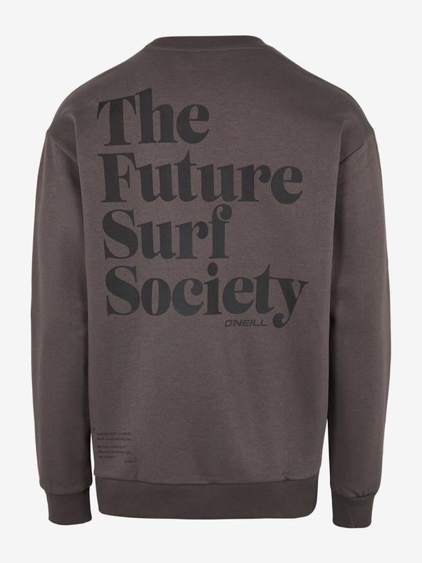 O'Neill Σκούρο πράσινο ανδρικό φούτερ O'Neill Future Surf Society με τυπωμένη πλάτη