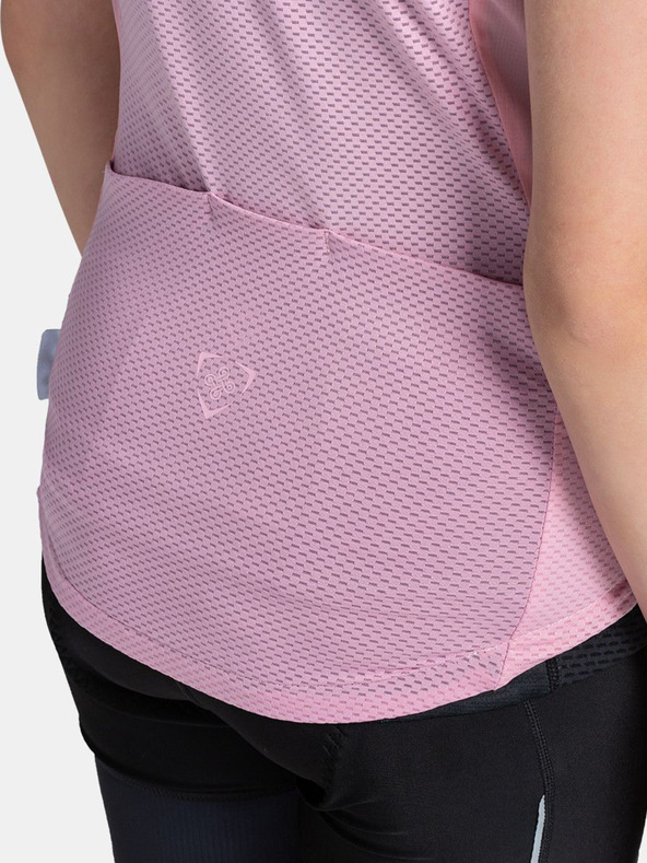Kilpi Γυναικείο ελαφρύ αθλητικό γιλέκο Kilpi Flow σε ανοιχτό ροζ χρώμα