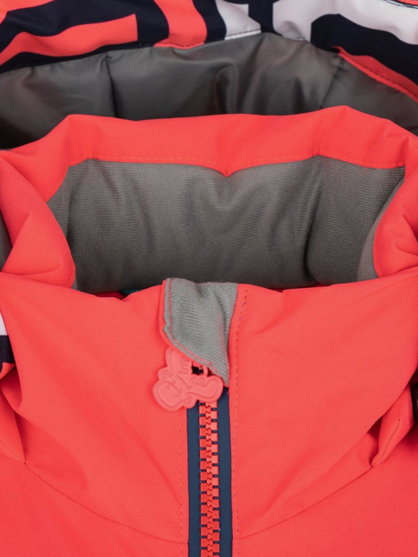 Kilpi Ροζ χειμερινή ολόσωμη φόρμα με μοτίβο για κορίτσια Kilpi Ciri