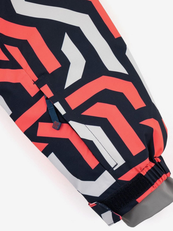 Kilpi Ροζ χειμερινή ολόσωμη φόρμα με μοτίβο για κορίτσια Kilpi Ciri