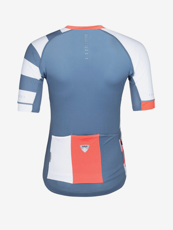 Kilpi Λευκή και μπλε γυναικεία ποδηλατική φανέλα Kilpi Wild