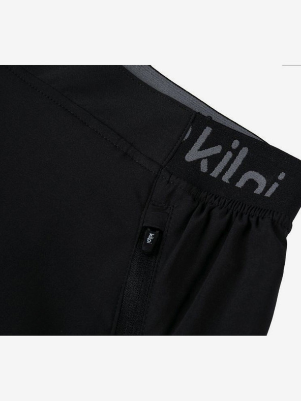 Kilpi Μαύρο ανδρικό αθλητικό παντελόνι Kilpi Heyes