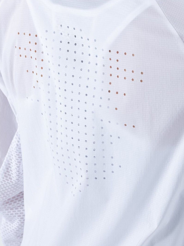 Kilpi Kilpi TIRANO-W Λευκό γυναικείο μπουφάν για τρέξιμο