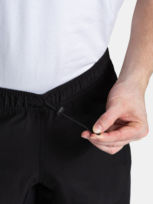 Kilpi Μαύρο ανδρικό παντελόνι outdoor Kilpi Arandi-M