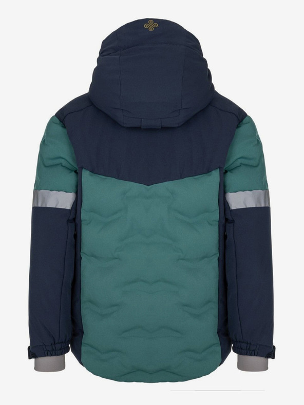 Kilpi Σκούρο πράσινο χειμερινό μπουφάν για αγόρια Kilpi TEDDY-JB